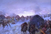 Нападение царских войск на ногайцев